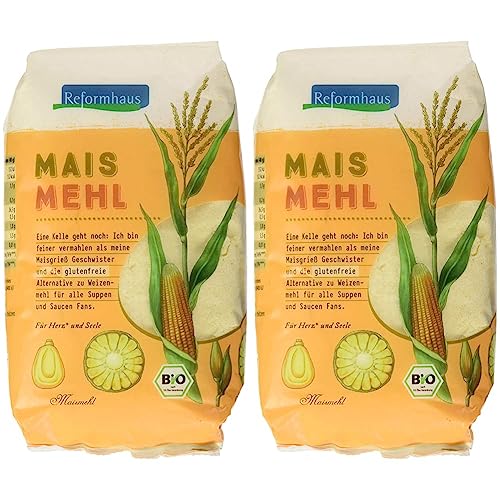 Reformhaus Maismehl, 500 g (Packung mit 2)