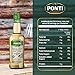 Ponti 100% Italian White Vinegar for Cooking - Organic White Wine Vinegar with Balanced Acidity – Ideal for Salads, Vegetables & Marinades – USDA Certified, 16.9 fl oz