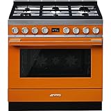 desmontar frente cajon cocina ikea Puerta fría Smeg CPF9GPOR - Cocina (Cocina independiente, Naranja, Giratorio, Frente, Electrónico, LCD)