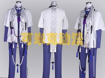 Amazon.co.jp: 刀剣乱舞 数珠丸恒次 正装 コスプレ衣装(ウィッグ 靴