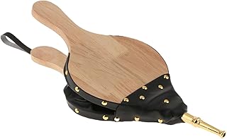 Fire Blower – Air Cast Nozzle, Stovefireplace, Large Wood Chimney,fire Pit Bellows, Durable Outdoor Air Pump, Easy Grip Handle, Heavy Duty Construction | Great for Camping, backyardfire pits, Stove