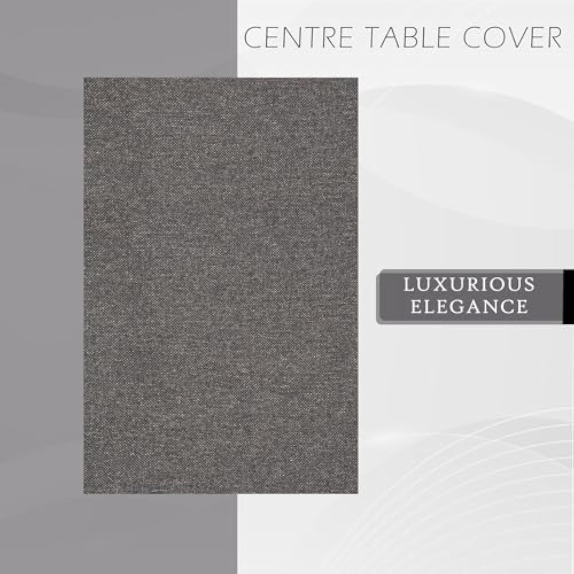 4 Seater Rectangular Table Cloth, Jute Center Table Cover