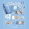 Hearts2Hearts - 1st Mini Album [FOCUS] (Rule Book Ver.) Package + Mini CD-R + Photo Book + Folded Lyrics Poster + Postcard Set + Pin Badge + Illustration Sticker + Gift #1