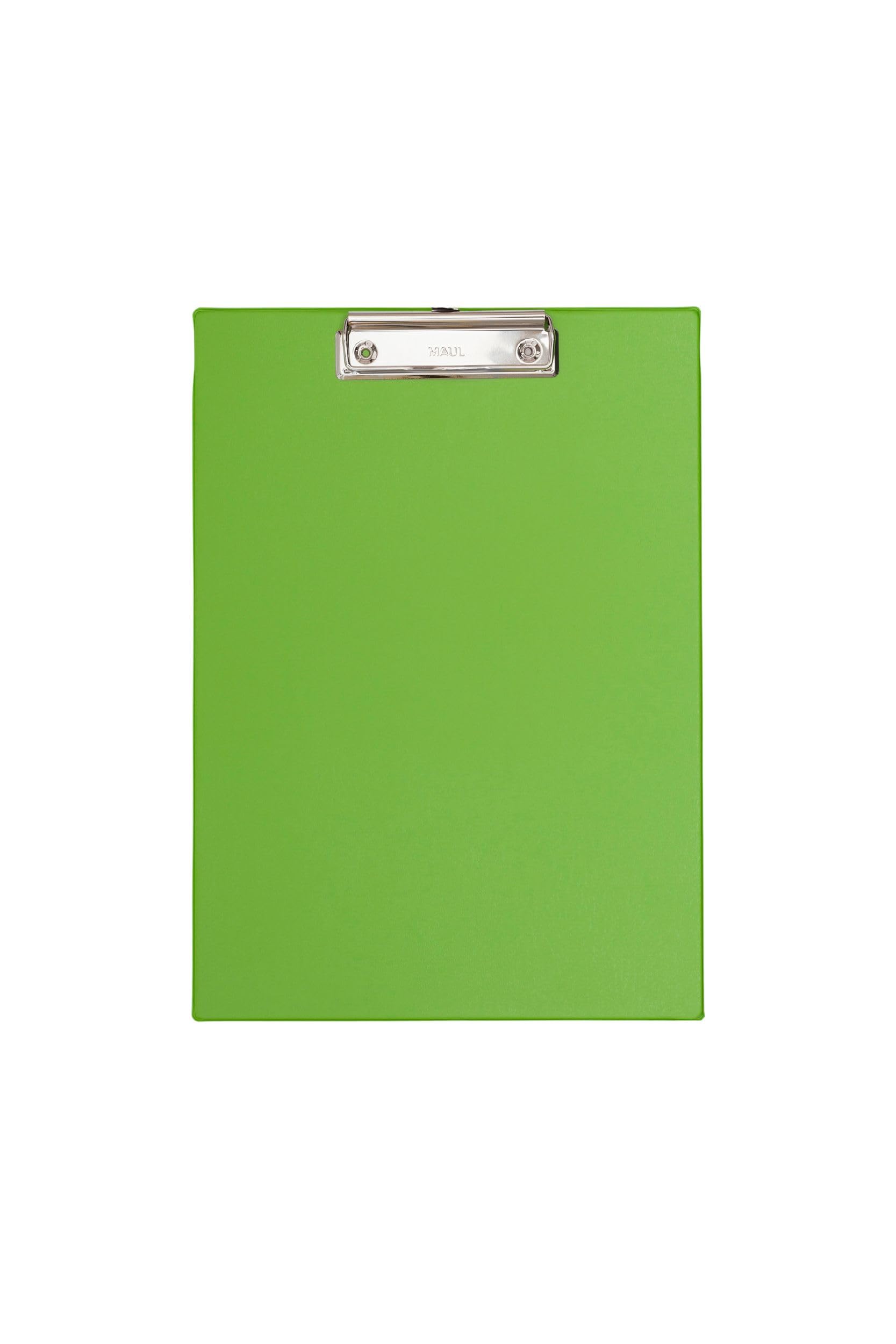 MAUL 2335254 A4 Portrait Clipboard with Foil Cover - Green
