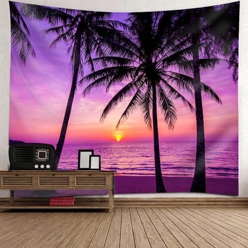Tenture murale paysage pour habiller un grand mur vide de salon