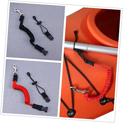Correas elásticas para kayak VANZACK anticaída para varilla de remo y accesorios de bote