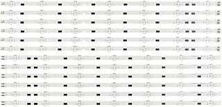 [TV Replacement Lamp] LED Backlight Strip 14 Lamp for Samsung UE58H5273 UE58J5000 UE58J5002 UE58J5005AK UE58J5202 UE58J5270AS BN96-32771A BN96-32772A (Size : 1 Set)