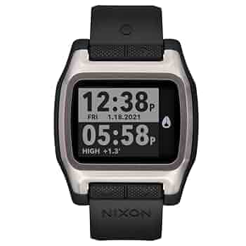 リンリンNIXON デジタル腕時計 ブラック　グレー NIXON/ニクソン】Ripley 時計 デジタル アナログ 電池式