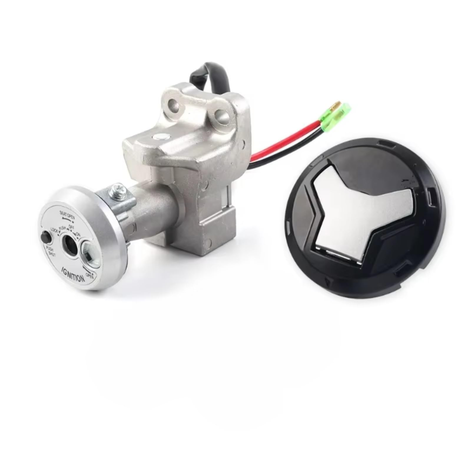 Tapa de bloqueo del interruptor de encendido de la motocicleta para el tanque de gasolina (2015-2019)