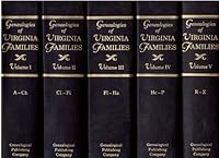 Virginia Magazine of History & Biography: Genealogies of Virginia Families from the Virginia Magazine of History & Biography 0806309105 Book Cover