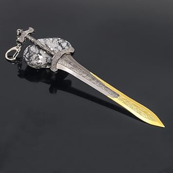 Elden Ring Gargoyle's Greatsword Action Figures Toys Collection Gift Party Supplies Desk Decoration Backpack Pendant Gift, Multicolor, Medium