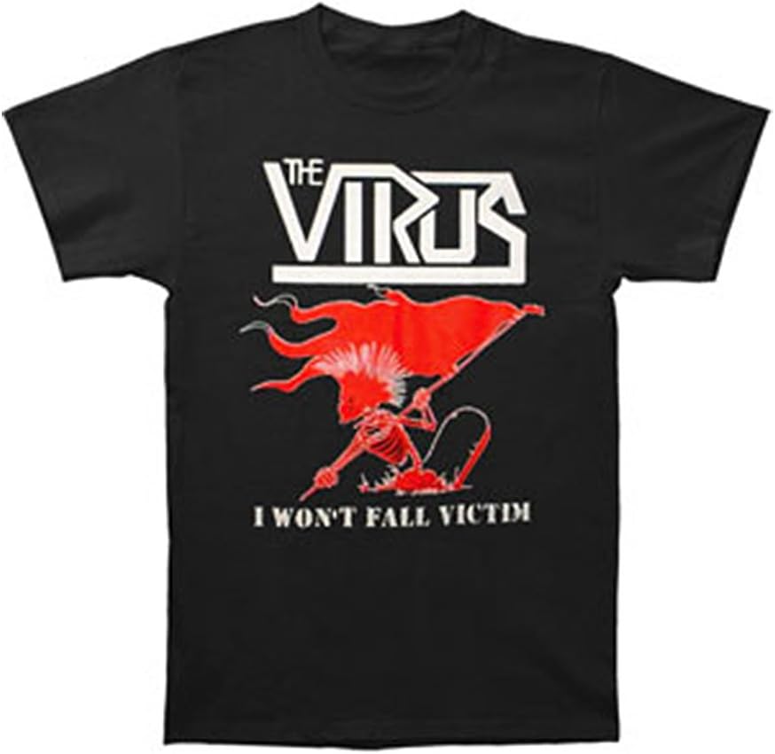Virus Men's Victim T-Shirt Black