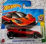 Hot Wheels Gordon Murray Automotive T.50s, 1:64 Scale, Orange, HW Exotics 7/10