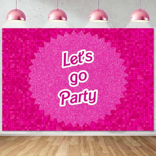 Fondo Fotográfico Rosa Para Fiesta 7x5ft miniatura 1