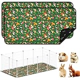 【Polyvalent】Ce tapis d'apprentissage est indispensable pour tous les propriétaires d'animaux. Il est idéal pour traiter l'incontinence urinaire, faciliter l'apprentissage de la propreté, éduquer les chiots, accompagner les soins post-partum et post-opératoires, et protéger les meubles de la poussière et des poils. Il peut être placé dans les cages ou les parcs pour garder votre chiot au sec et confortable.