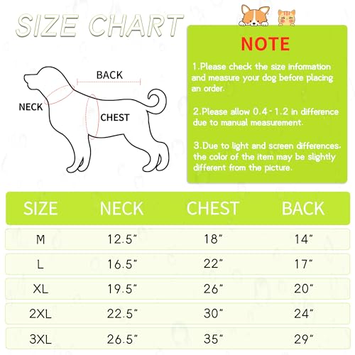 NACOCO-Large-Dog-Raincoat-Adjustable-Pet-Water-Proof-Clothes-Lightweight-Rain-Jacket-Poncho-Hoodies-with-Strip-Reflective-XL-Green