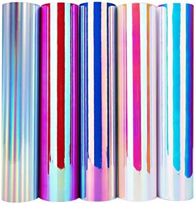 TECKWRAP Holographic Chrome Vinyl Sheets, Fairytale