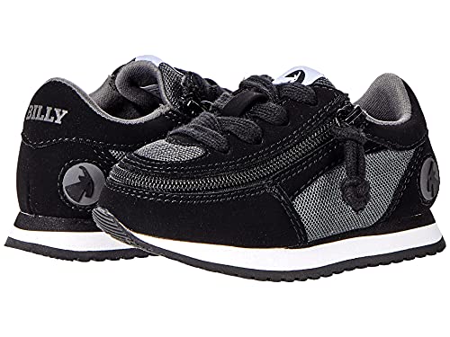 BILLY Footwear Kids Jogger Shoes for Toddlers – Glittered Side Panel – Removable Insole Imported Shoes