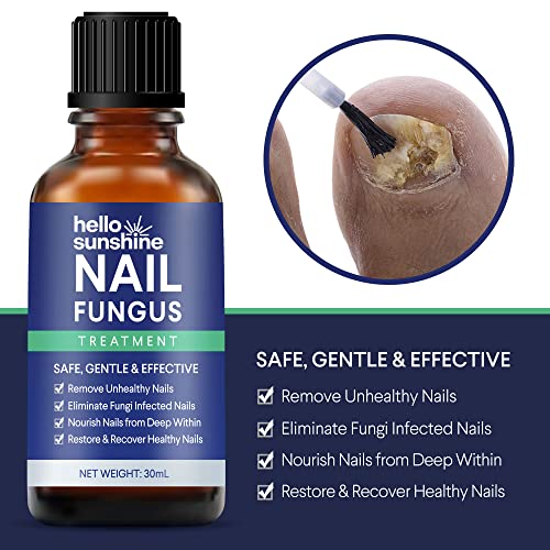 Nail Fungus Treatment for Toenail Extra Strength, Antifungal Solution