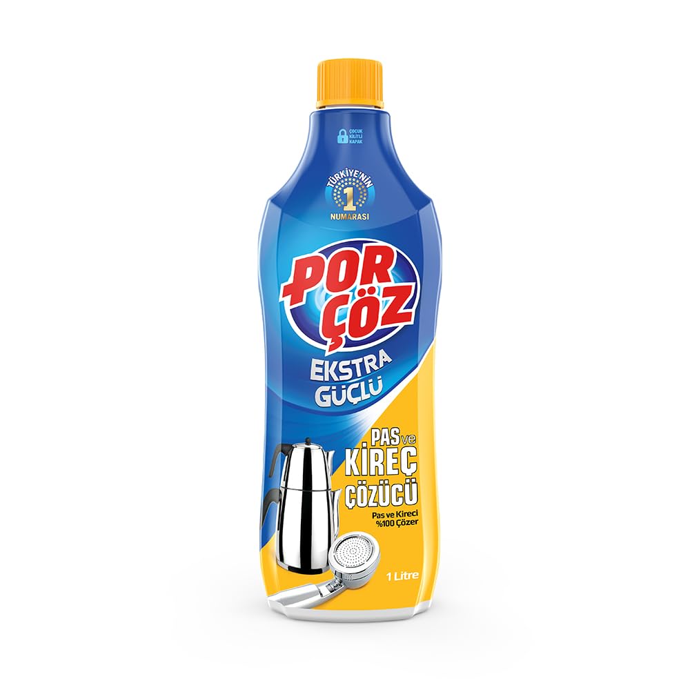 PORÇÖZ Kireç ve Pas Çözücü, 1 Lt