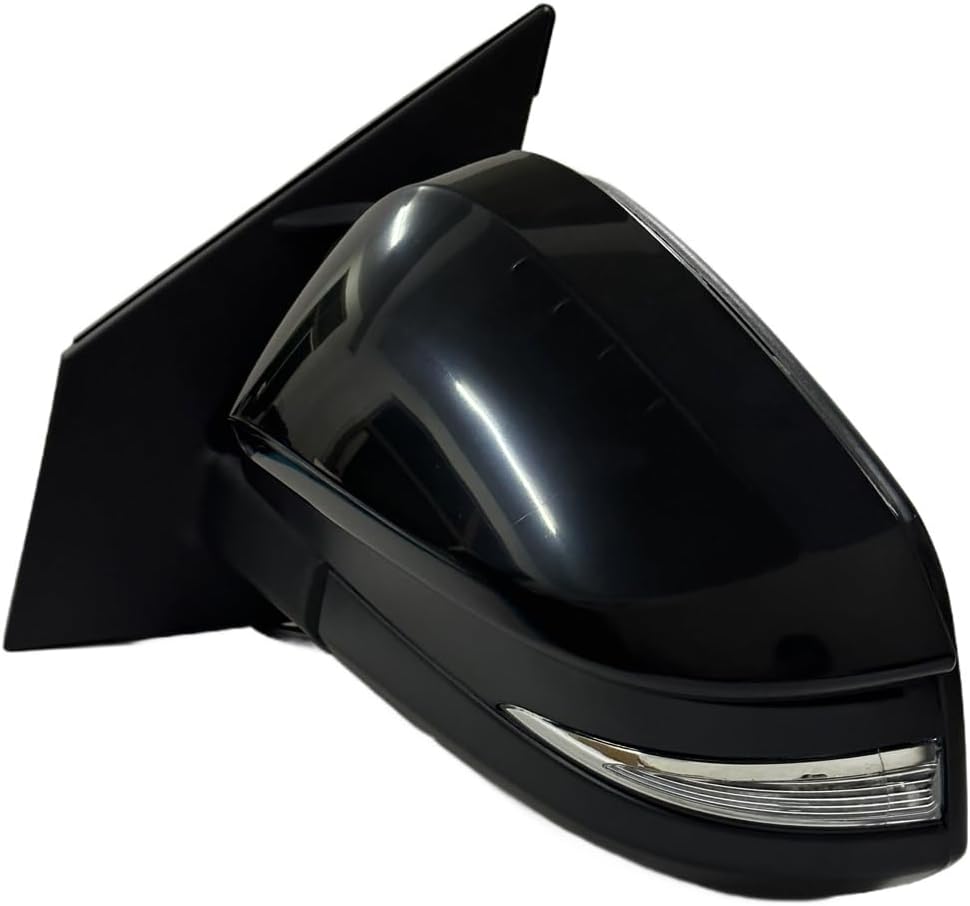 Left Side Driver Door Mirror Assembly Compatible with Toyota RAV4 2013-2015 Power Glass Heated with Turn Signal Light Black Replaces# TO1320310 879400R090