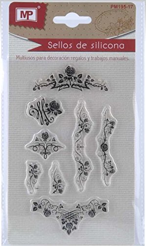 MP PM195-17 - Timbro per scrapbooking, trasparente...