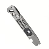 Titanium EDC pry bar&comma; multifunctional tool&comma; a collection of wrenches&comma; pry bars&comma; screwdrivers&comma; nail drivers&comma; bottle openers and other functions in a practical tool
