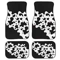 Black and White Cow Print