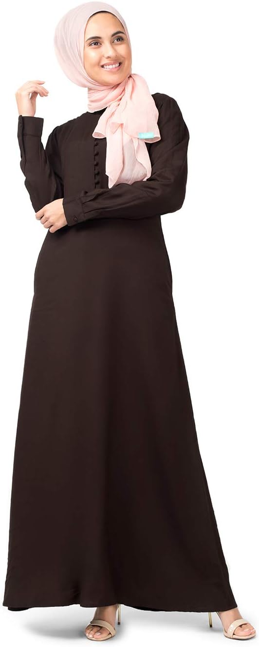 Silk Route© New Feminine Viscose Abayas Maxi Dress Jilbabs