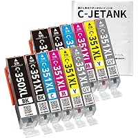 Amazon.co.jp: C-JETANK インクカートリッジ BCI-351XL+350XL/6MP