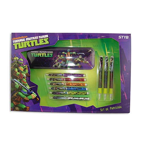 Styb - Tortuninjas Ensemble de papeterie