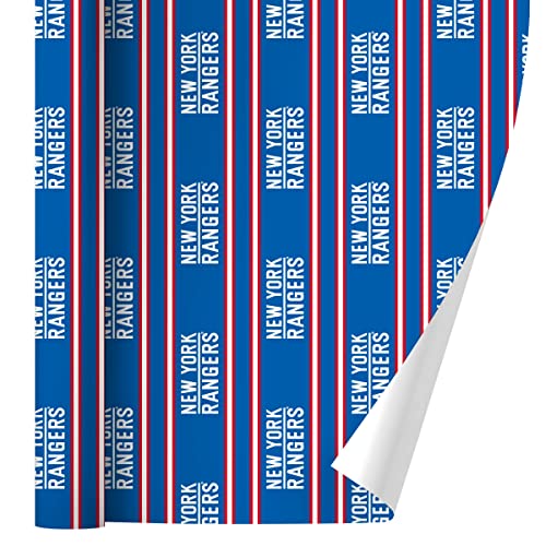 new york rangers gift wrap