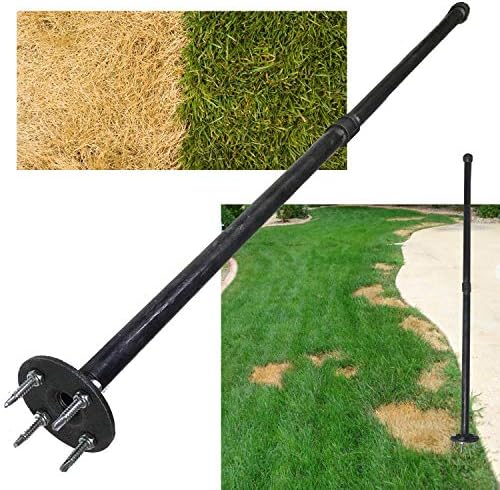 Keyfit Tools Grass Seed SPIKER Dog Spot & Bare Spot Lawn Seeding Tool. Get The Most Seed Germination with All Types of Seed & Patch Scotts EZ Seed Repairs Dead Spots Dog Damage Turf & Grass Repair