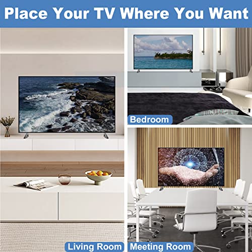 Image of Base Stand for TCL Smart Tv - 32in 40in 43in 48in 49in 50in 55in 65in 75in 85in 32S321 32S325 32S327 32S305 32S301 32S303 32S4610R 32S3850 32S3850A 32S3850B 32S3850P 32FS4610R 32S800 with Screws