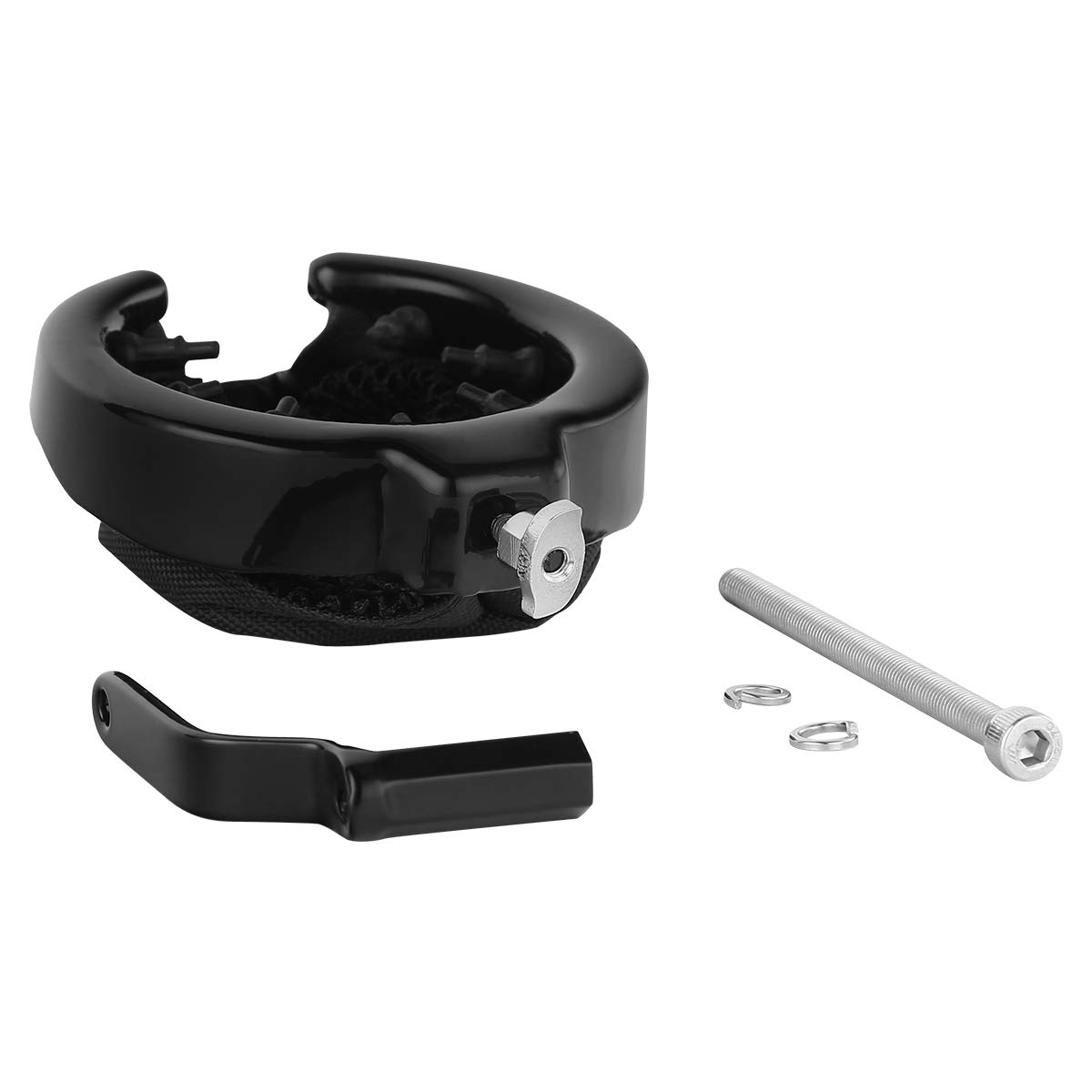 Green-L Motorcycle Black Passenger Drink Holder Fit for Honda Goldwing GL1800 2001-2017 Trike 2001-2017 F6B 2013-2017