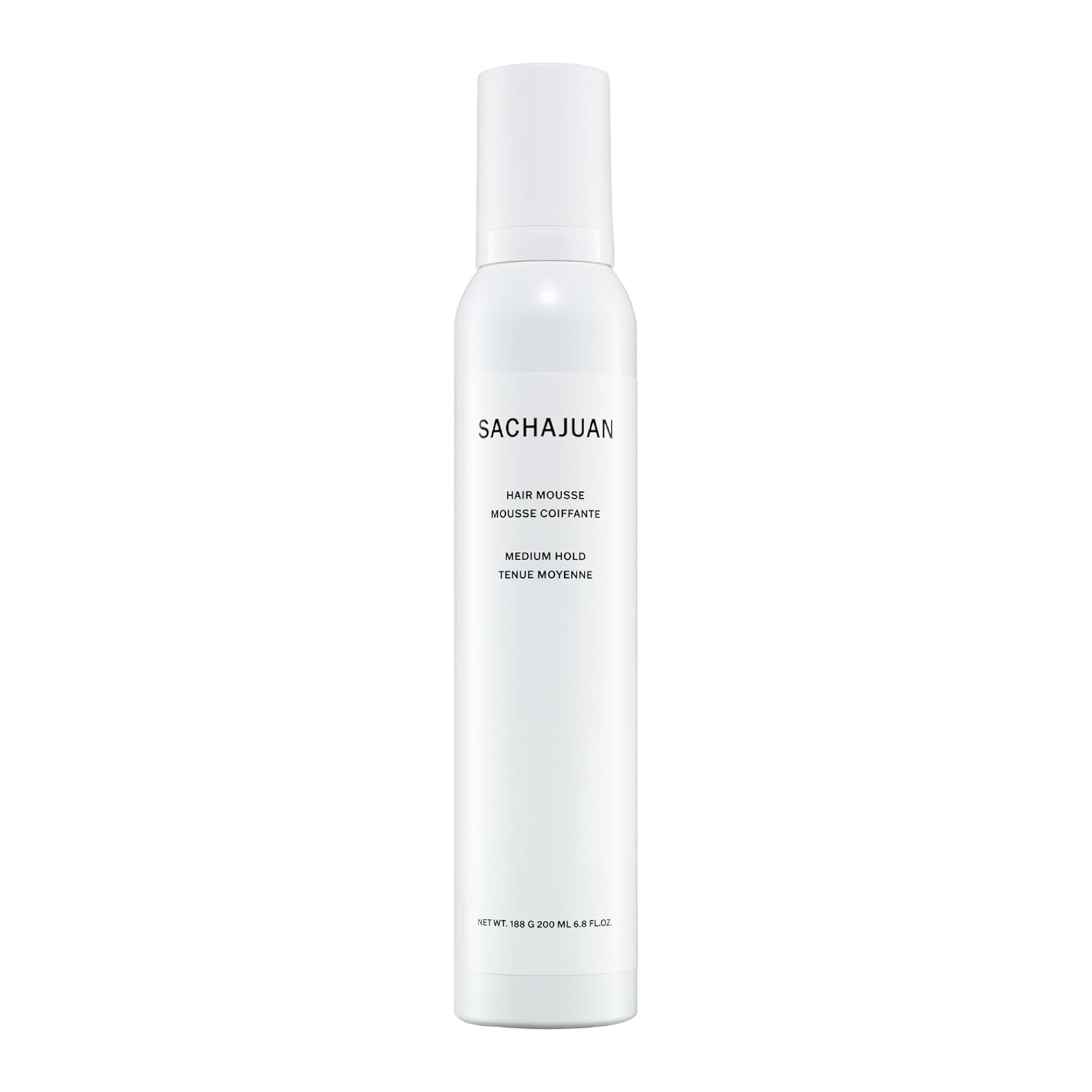SachaJuan Hair Mousse Net wt. 189 g 200 ml 6.8 fl oz