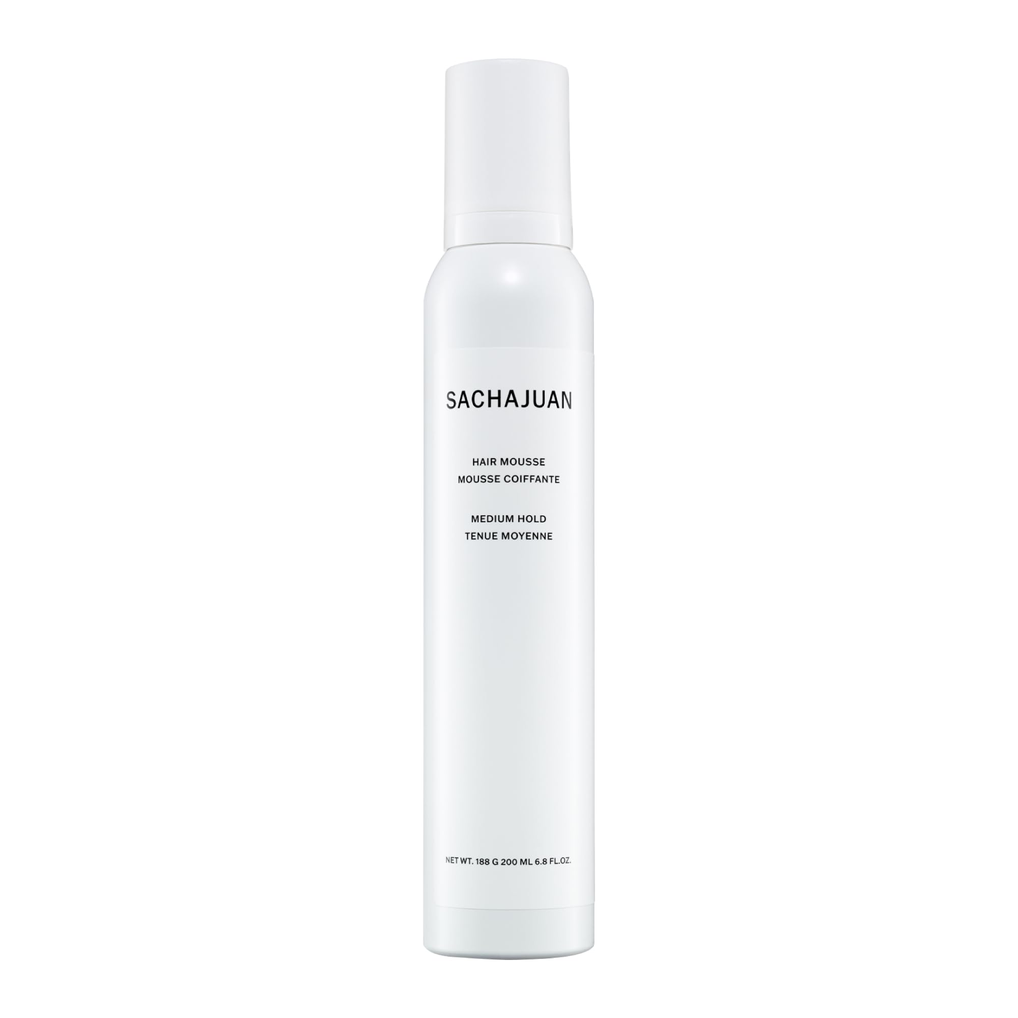 SachaJuan Hair Mousse Net wt. 189 g 200 ml 6.8 fl oz