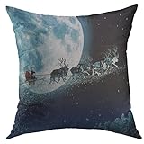 Photo Gallery federe cuscini santa claus get move to on their reindeer magic santa s sleigh flying over christmas fairy federa lavabile copricuscini standard cuscino decorativo per balcone ufficio 45x45cm Photo Gallery federe cuscini santa claus get move to on their reindeer magic santa s sleigh flying over christmas fairy federa lavabile copricuscini standard cuscino decorativo per balcone ufficio 45x45cm
