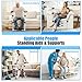 Couch Stand Assist Aid for Elderly, Portable Standing Assist Device, Height & Width Adjustable Couch Stand Assist for Elderly, Chair Lift Assist Devices (White)