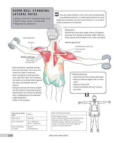 Anatomy for Strength and Fitness Training for Women: The Ultimate Visual Guide to What Happens to Your Muscles When You Exercise (IMM Lifestyle Books) 90 Exercises - Free Weights, Machines, and More - Thumbnail 7