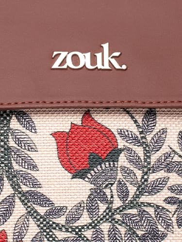 Image of ZOUK Flap Sling Bag | Crossbody Bags for Women | Women's Handbags | Stylish | Vegan Leather Evening Bag | Travel & Office Use | Purse and Wallet |