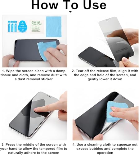 Image of Czartech Privacy Screen Protector for Samsung Galaxy S25 / S24 5G, True 25 Anti-Spy Tempered Glass Film, Fingerprint ID Compatible, 1-Pack