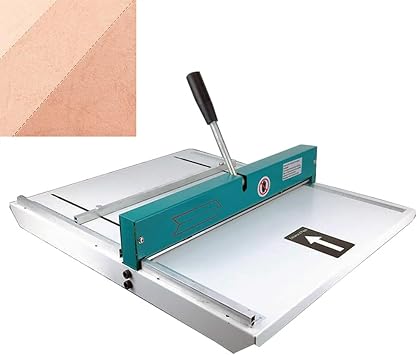 A3 Manual Creasing Machine, 480mm Paper Folding Machine Heavy Duty Metal Paper Card Scorer Creaser with Precise Scale, Perforator Paper Creasing Perforating for Greeting Cards Booklets Photo