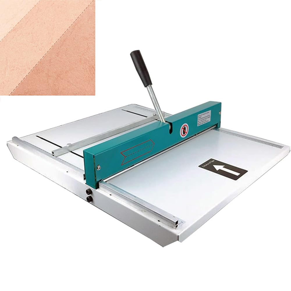 A3 Manual Creasing Machine, 480mm Paper Folding Machine Heavy Duty Metal Paper Card Scorer Creaser With Precise Scale, Perforator Paper Creasing Perforating for Greeting Cards Booklets Photo