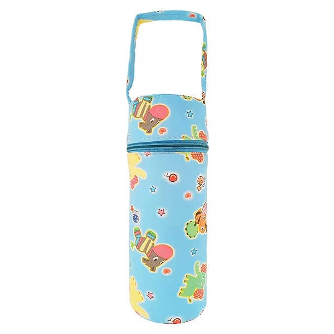 Fancy Walas Presents Portable Infant Feeding Milk Food Warmer Bottle Thermal Warmer Bag Storage Holder (Blue)
