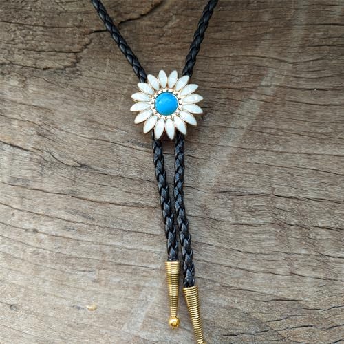 Image of Animal & Plant Bola Tie Bolo Tie Wedding Necklace for Men Women Groomsmen Western Cowboy Necktie