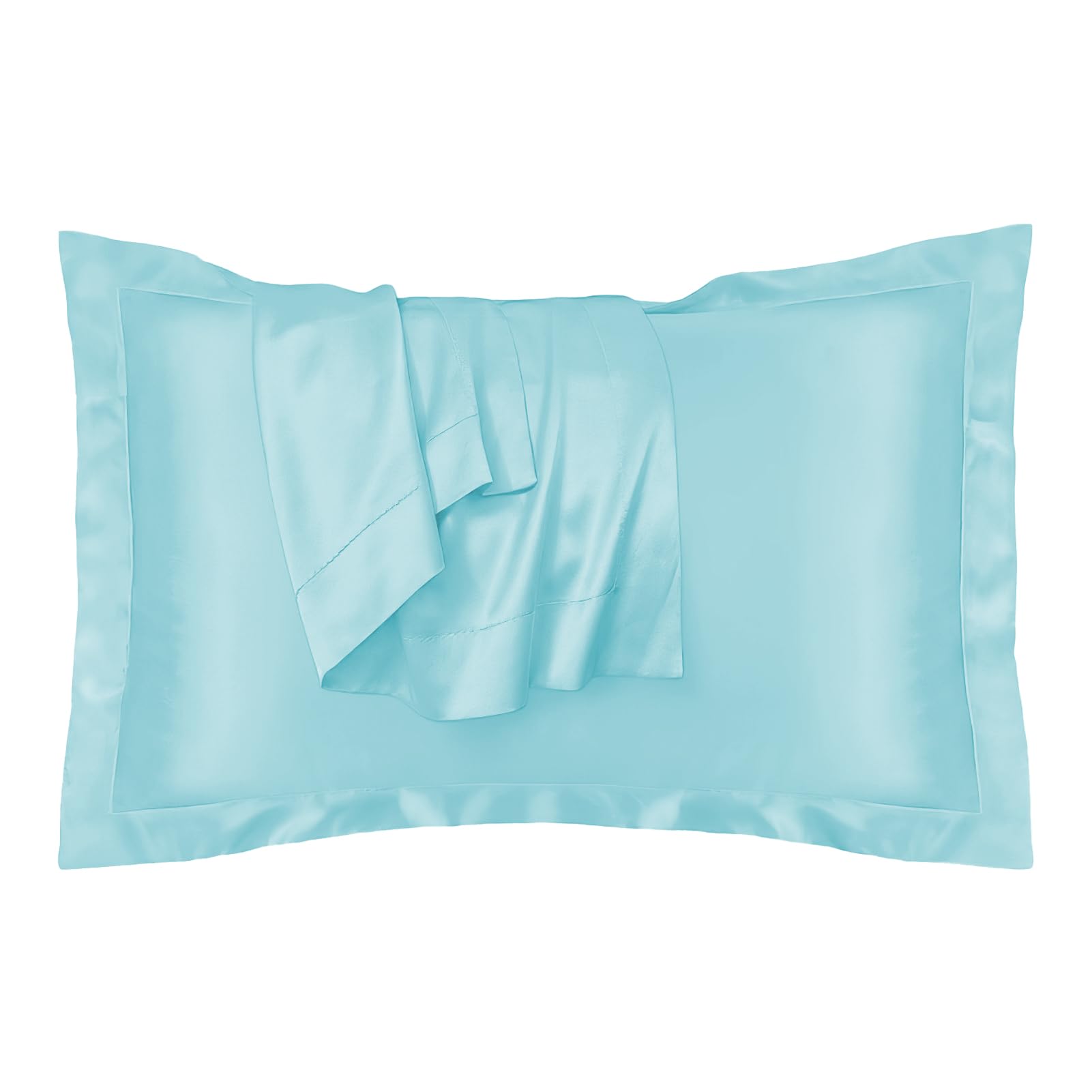 Federa In Seta E Cotone 50x75cm - Ipoallergenica Per Capelli E Pelle - Foto 3