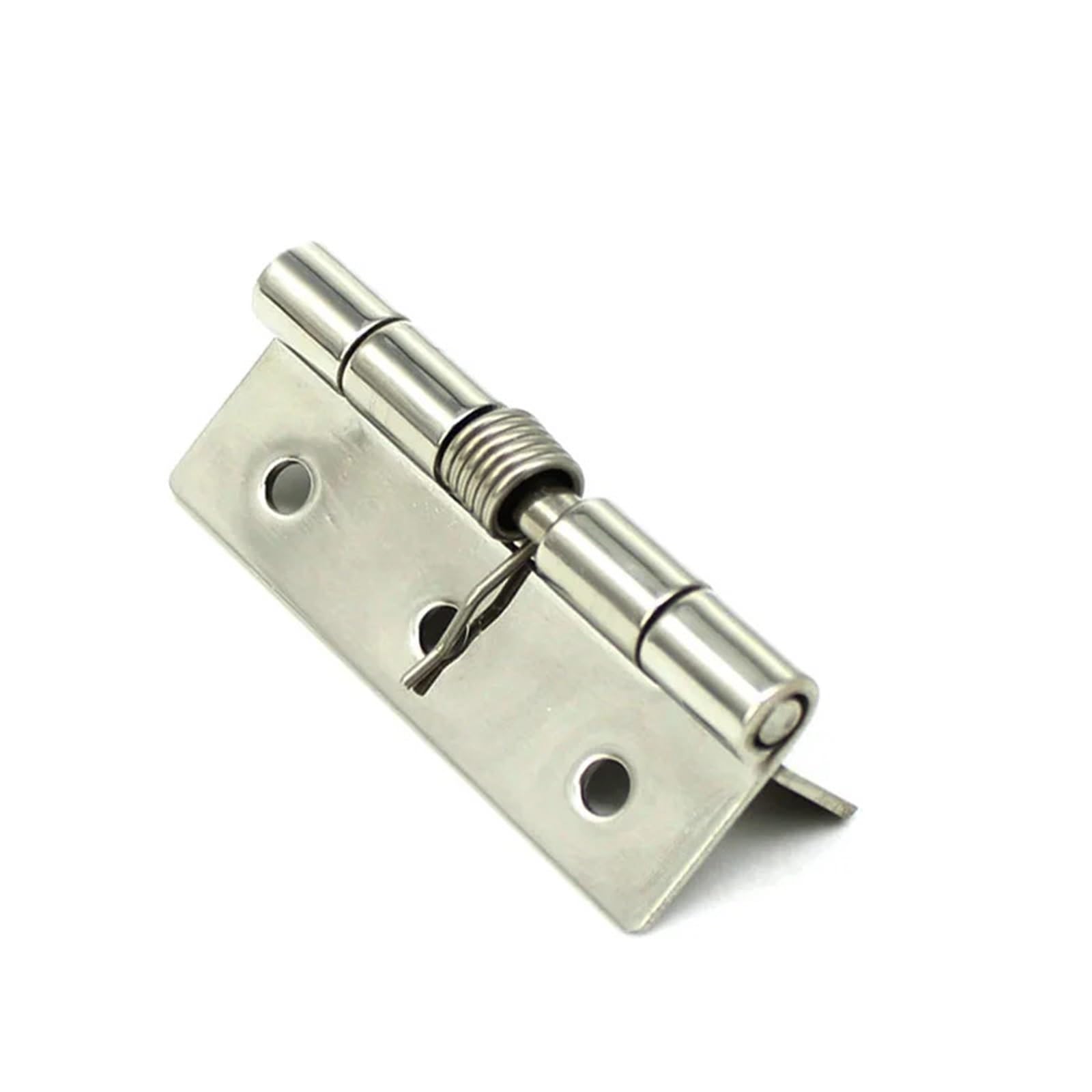 Ehfqpjybbo 304Ss Mirror Spring-Loaded 304 Stainless Steel Folding Hinge Heavy-Duty Cabinet Carriage Accessories 1Pcs(304Ss Mirror)