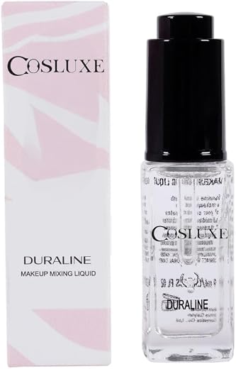COSLUXE Makeup Mixing Liquid Waterproof Clear Mix, Cosmetic Thinner,Foundation Blender, Eyeshadow & Mascara Sealer, Prolon...