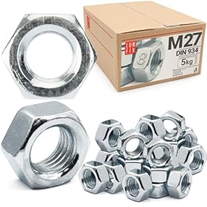 Lun Fix Sechskantmutter M27 DIN 934 (34 Stk.)